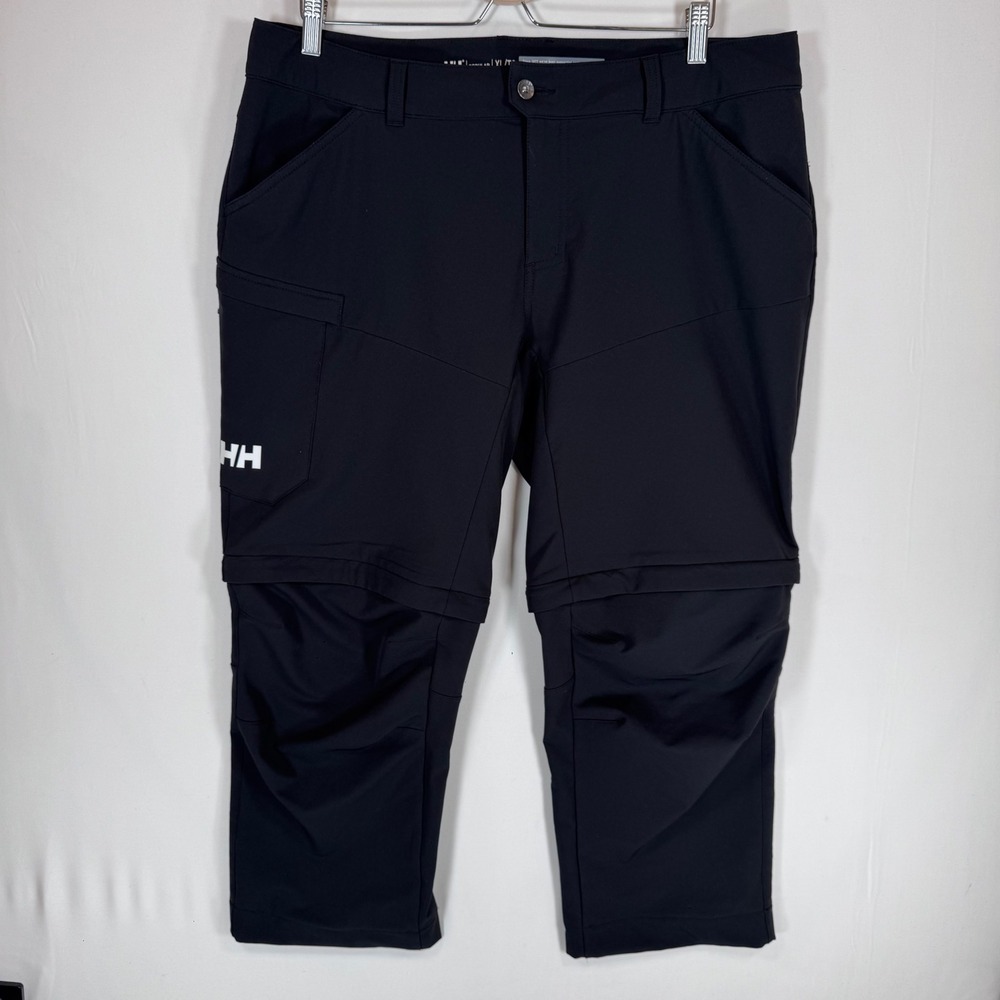 Helly Hansen Women's Convertible Zip-Off Hiking Pants Black UPF 50+ XL
Gorpcore‎